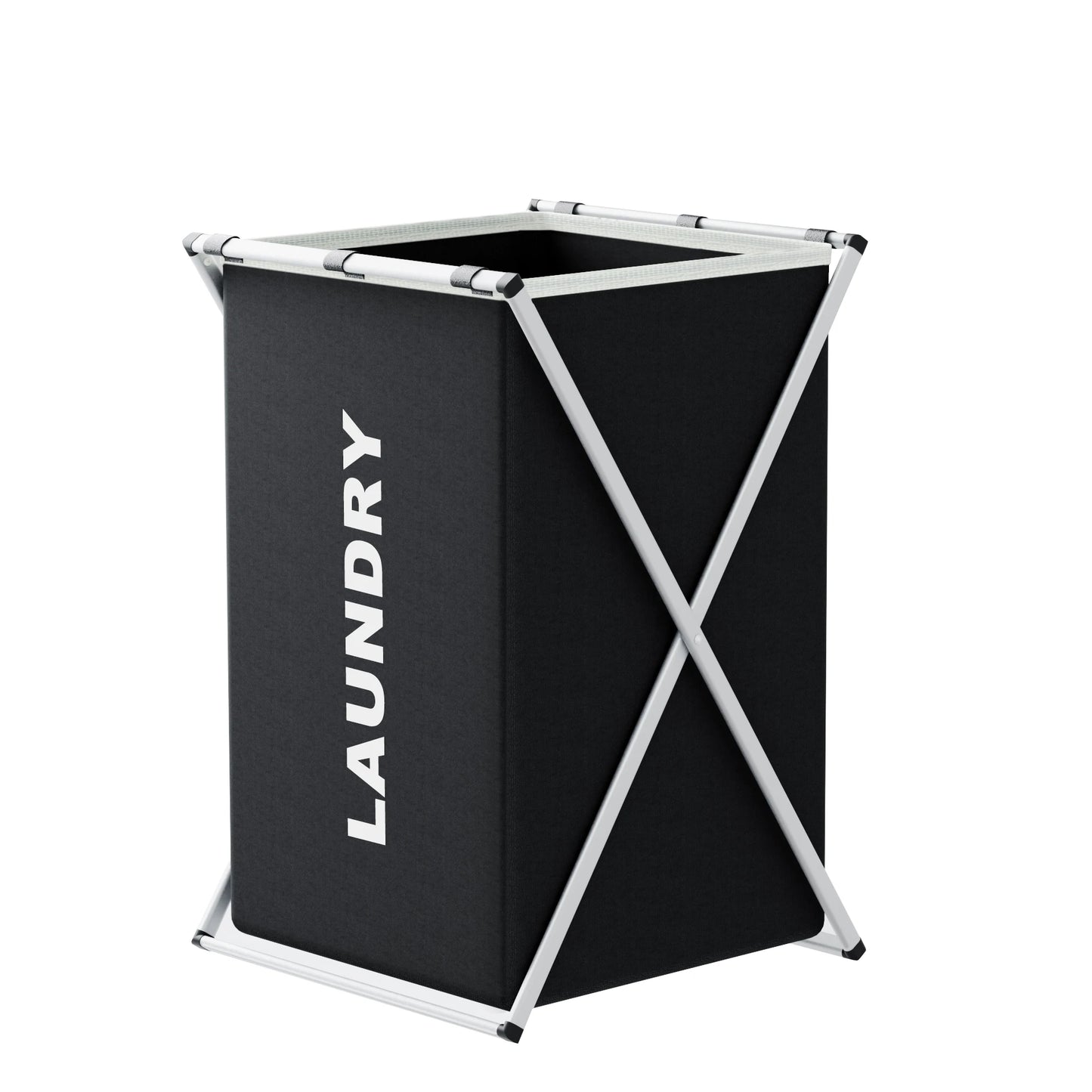 Sectioned Laundry Hamper, Foldable Dual-Compartment Sorting Basket